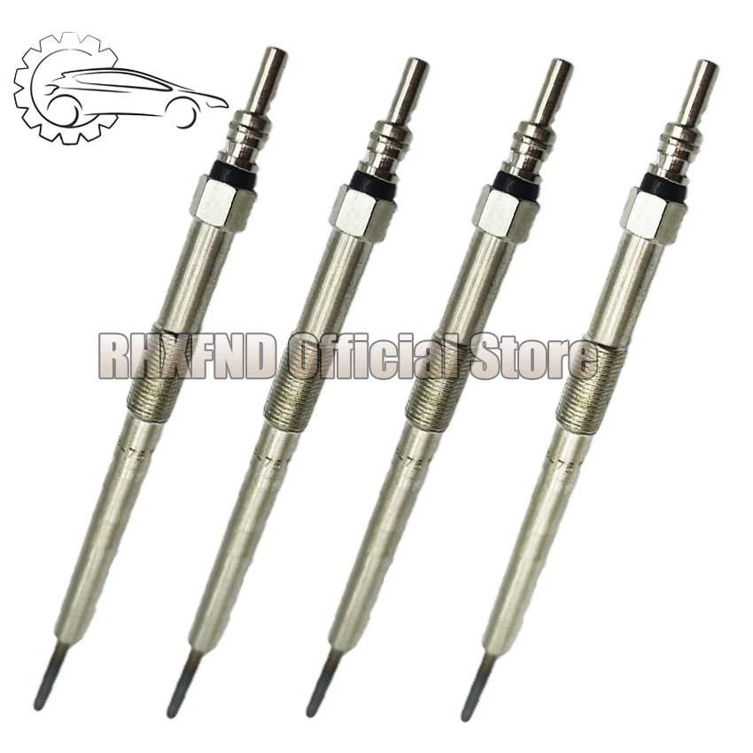

4PCS 7V 11065-5X00A 11065 5X00A 1106500Q0C 7485133643 1106500Q0B Glow Plug For NISSAN RENAULT VAUXHALL OPEL YD25DDTi