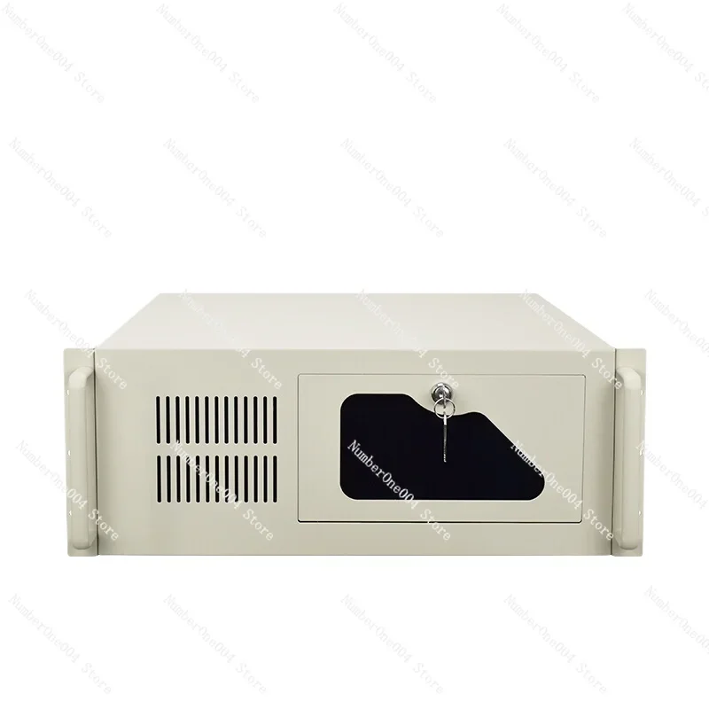 4U Rack Type ATX with Lock Optical Drive Position Depth 450 Surveillance Video Industrial Computer Storage PC Power Supply