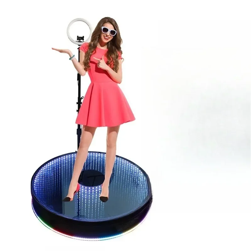 Interactive tide shooting equipment, photo booth 360 ring shooting turntable display stand
