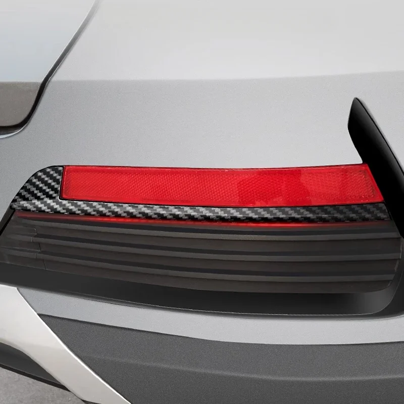 

For BYD Song Pro DMI 2020-2024 Automotive Fog Light Trim Rear Bar Carbon Brazing Trim Bright Strip Auto Supplies Accessories