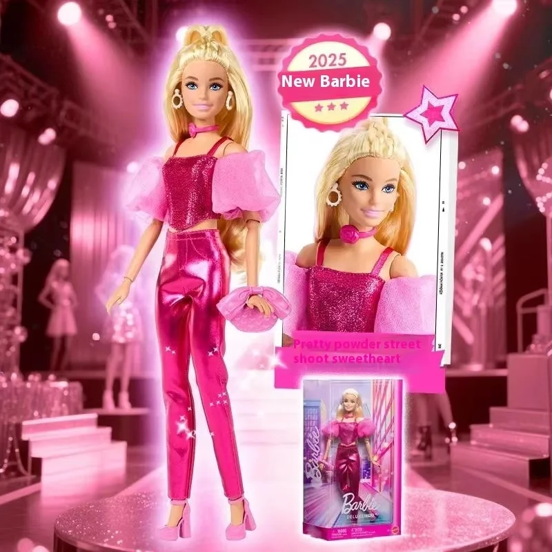 

Barbie Fashion Expert Doll Princess Toy Set Birthday Gift For Girls Collectible Figures Fashion Dolls Kids Playhouse Accessories