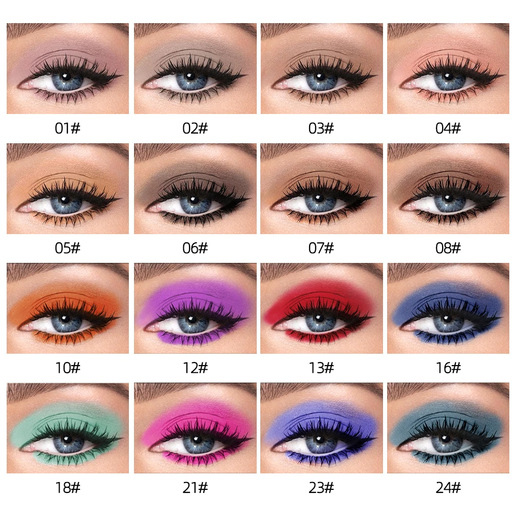 QIBEST fard à paupières liquide mat de haute qualité, étanche, longue durée, bâton, Contour, Blush, crème, maquillage de beauté