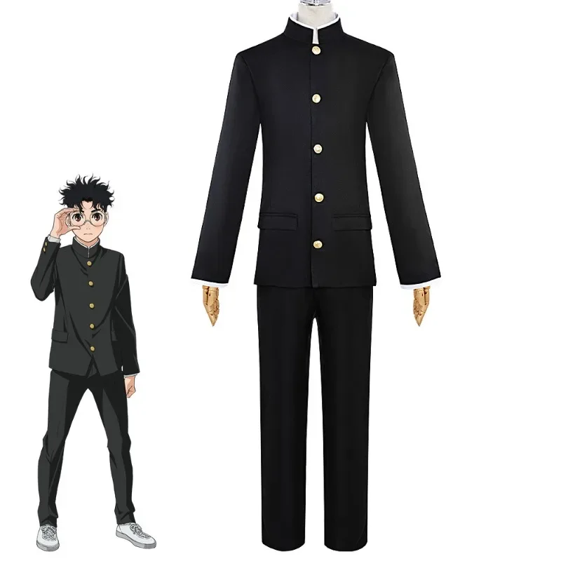 DAN DA DAN Momo Ayase disfraz de Cosplay Anime Hirabiro Aira Cosplay ropa conjunto uniforme completo escolar Hallowee