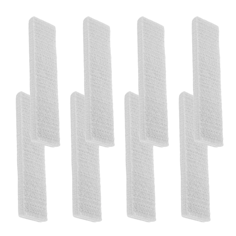 

8pcs Felt Brake Pads Exercise Braking Pads for Exercise Bike Cycling Horizontal Replacement Kit Durable Fitness Accessories