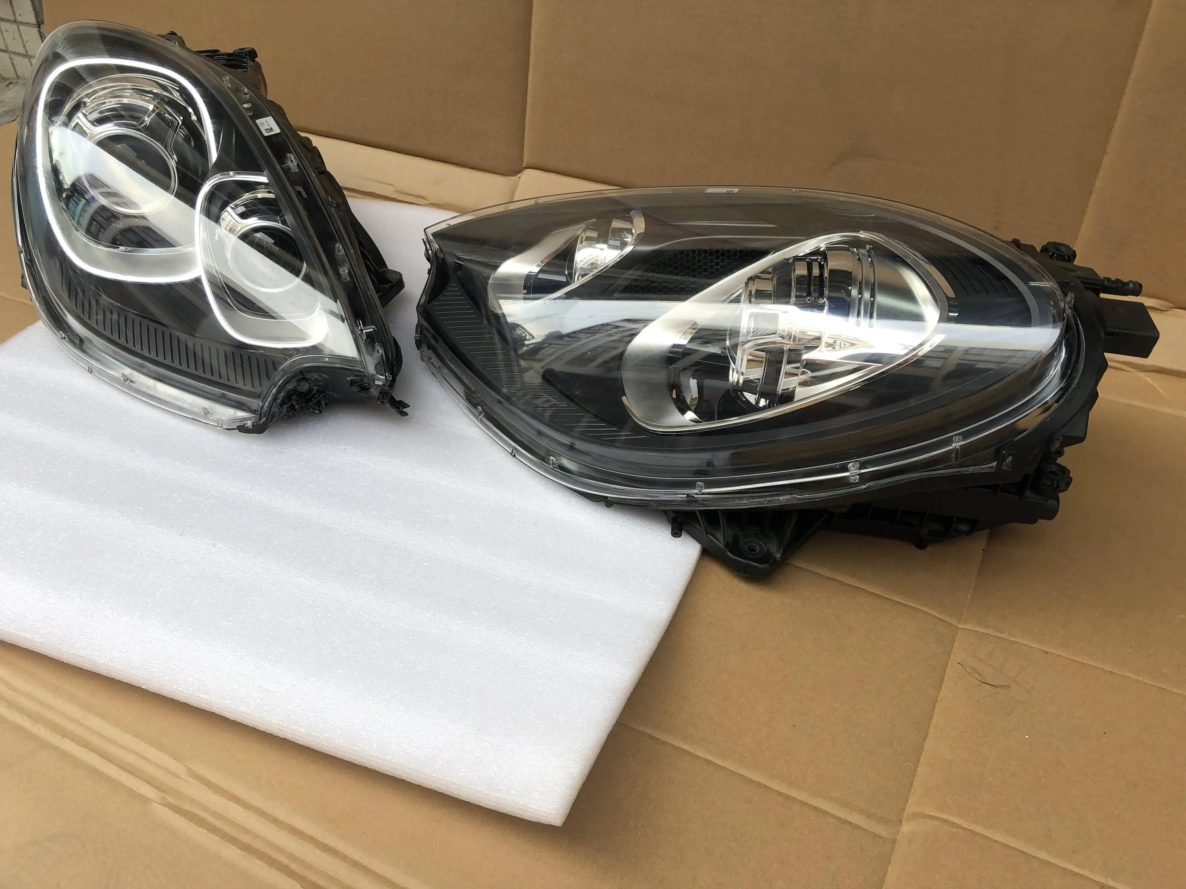 للتسليم السريع الأصلي المستخدمة زينون ترقية Led 2014 2015 2016 2017 جودة عالية 95b بورش ماكان المصباح