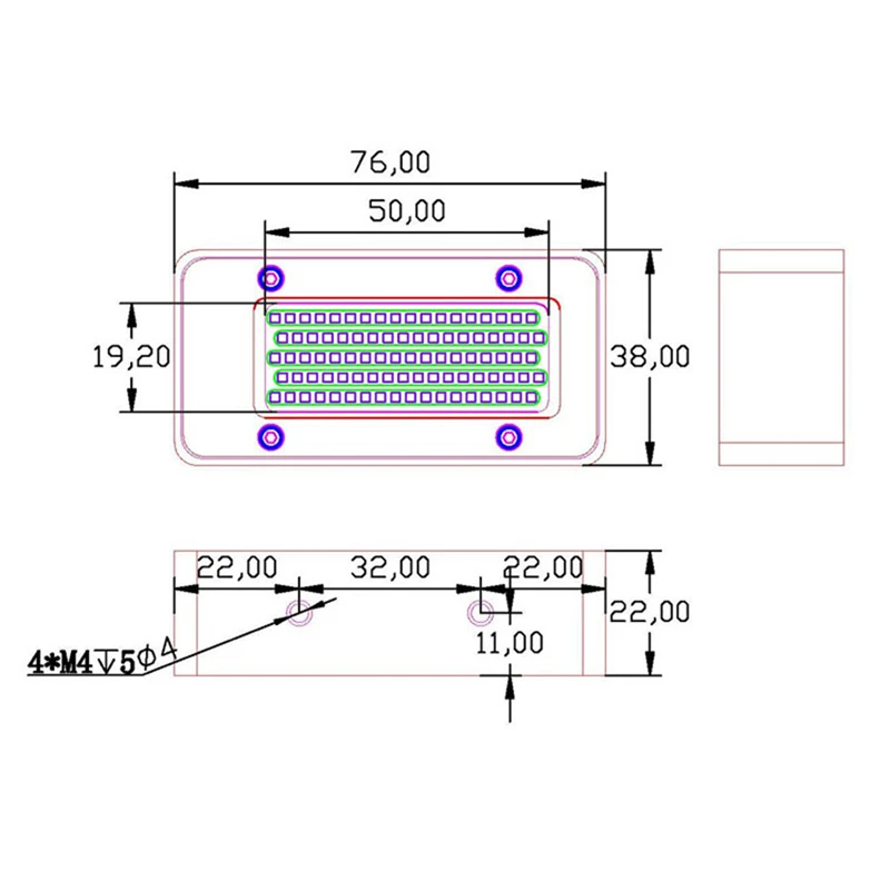 Water cooled high-power LED UV curing lamp Epson UV single/double nozzle LED UV ink curing drying lamp