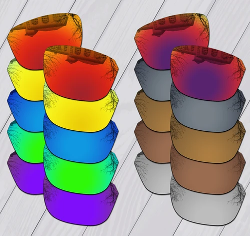 Imagen 1 del producto Lentes de repuesto polarizadas E.O.S al por mayor para gafas de sol Oakley Split Shot OO9416 - Variedades de colores