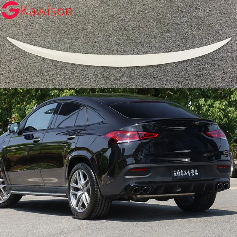 For Mercedes GLE Coupe Class W167 C167 GLE350 450 500e ABS Spoiler Car Tail Trunk Spoiler Rear Wing Tail Wing Decoration 2020-Up