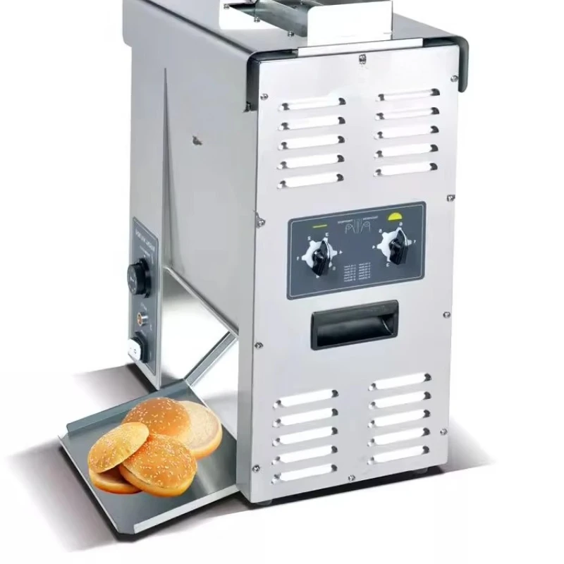 

Multifunctional Bread Baking Burger Machine Commercial Conveyor Chain Toaster Electric Stainless Steel 1 Set 220 SY-