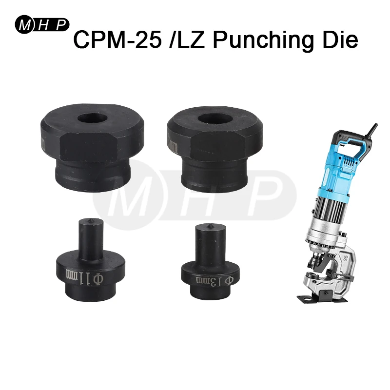 Hydraulic Punching Round Hole Die for CPM-25 Electric Hydarualic Puncher,Troquel de Punzonado Hidráulico