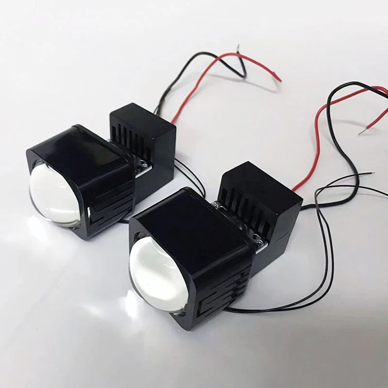 New 1.5-inch LED matrix LED dual-light LED lens module car motorcycle, truck modified lights