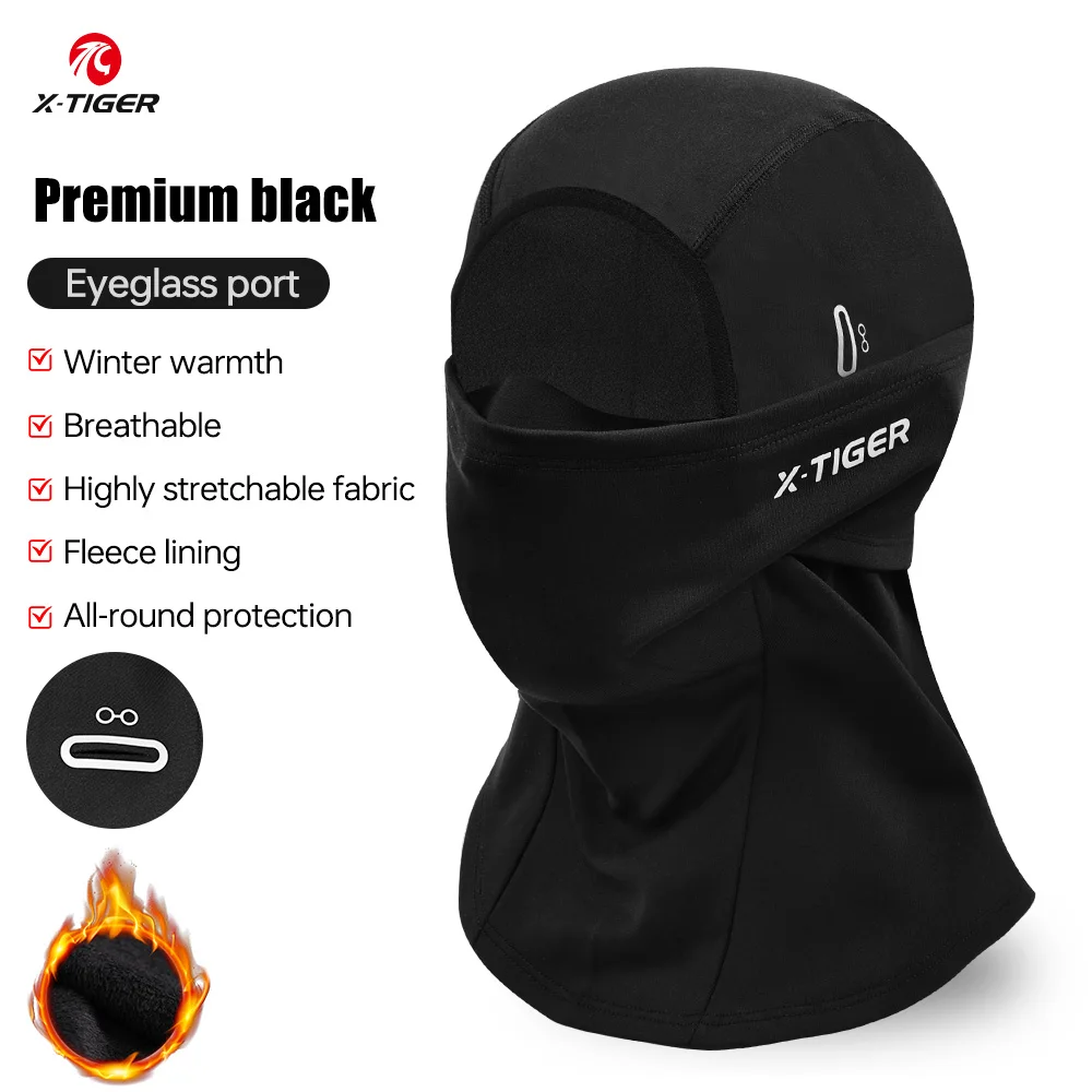 AliExpress X-TIGER Winter Cycling face mask Windproof Balaclava Breathable Thermal Keep Warm Bicycle masks full face Unisex balaclava