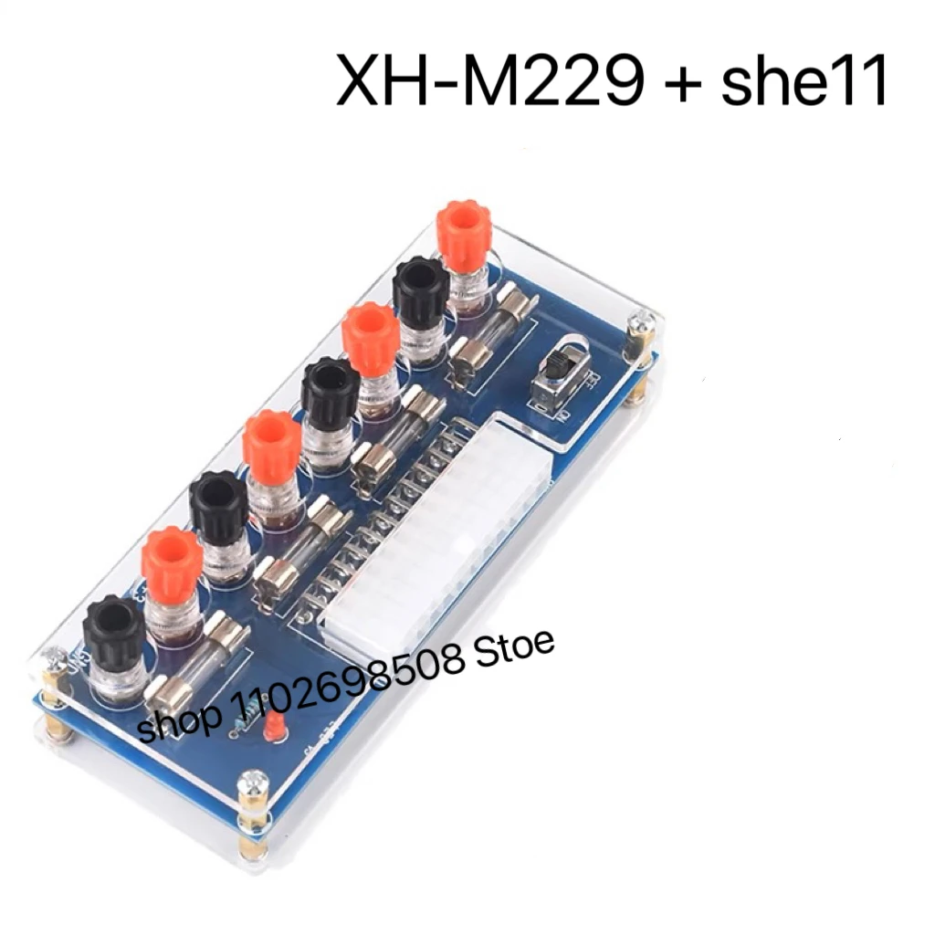 XH-M229 Desktop PC Chassis Power ATX Transfer to Adapter Board Power Supply Circuit Outlet Module 24Pin Output Terminal 24 Pins