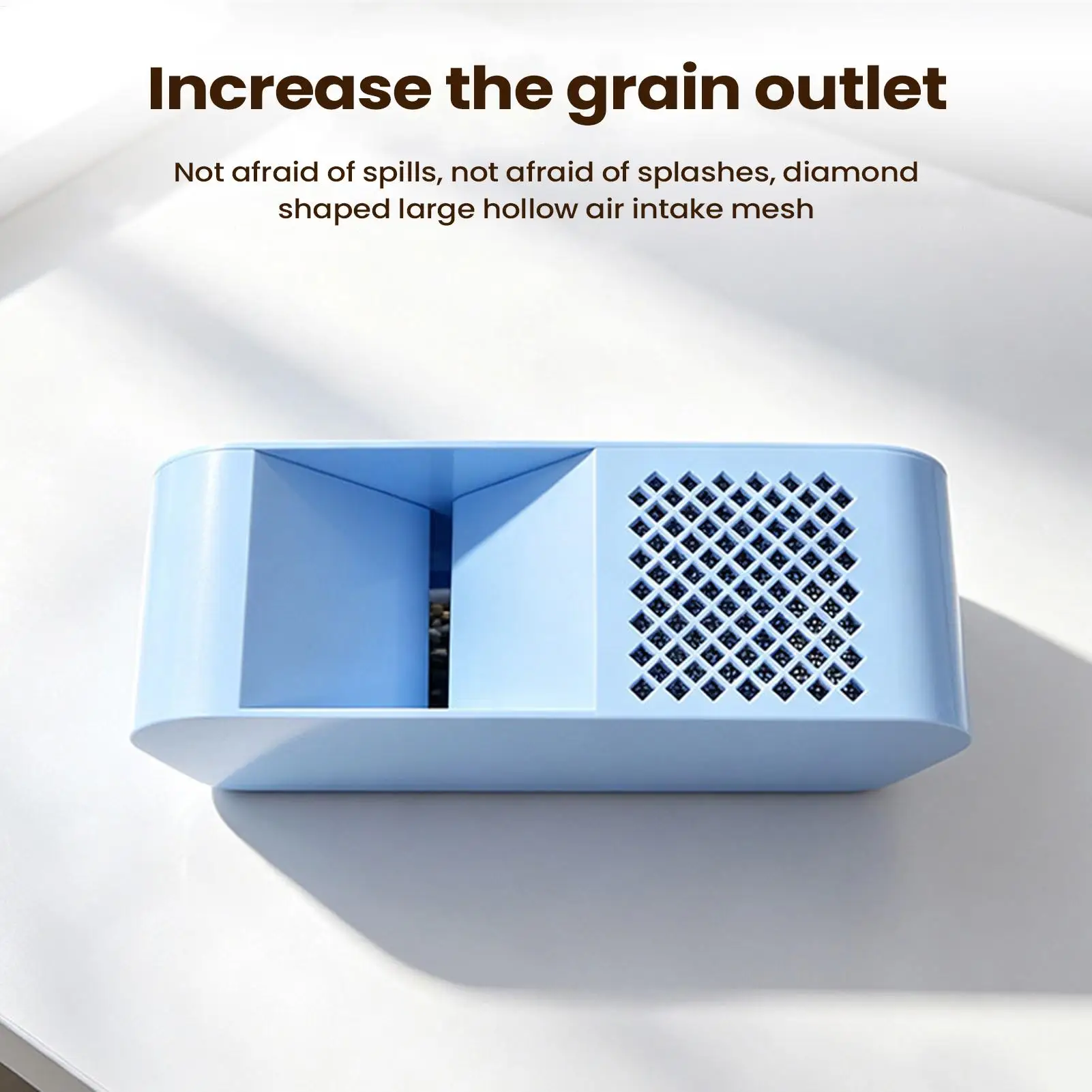Bird Feed Shell Separator Electric Parrot Blown Grain Separator USB Plug-in Automatic Feed Shell Splitter for Farm Grain