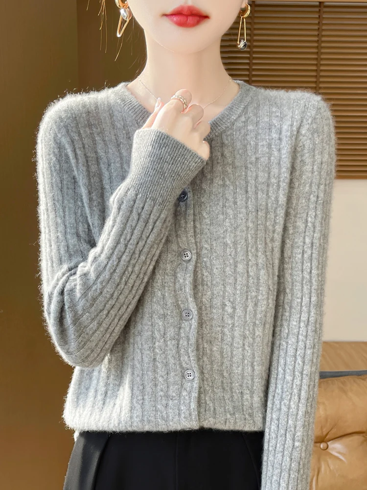 الخريف الشتاء الجاكار بلون أساسيات سترة س الرقبة 100% ميرينو رداء علوي من الصوف لينة الدافئة تريكو مثير امرأة الملابس القمم