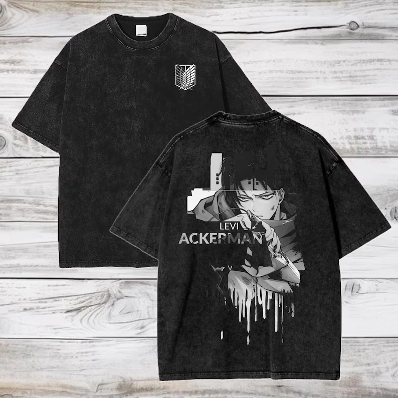Camisetas de Algodón con Estampado Gráfico del Logo de las Alas de la Libertad de Ataque a los Titanes, Anime 2026, para Padres e Hijos, Hombres y Mujeres