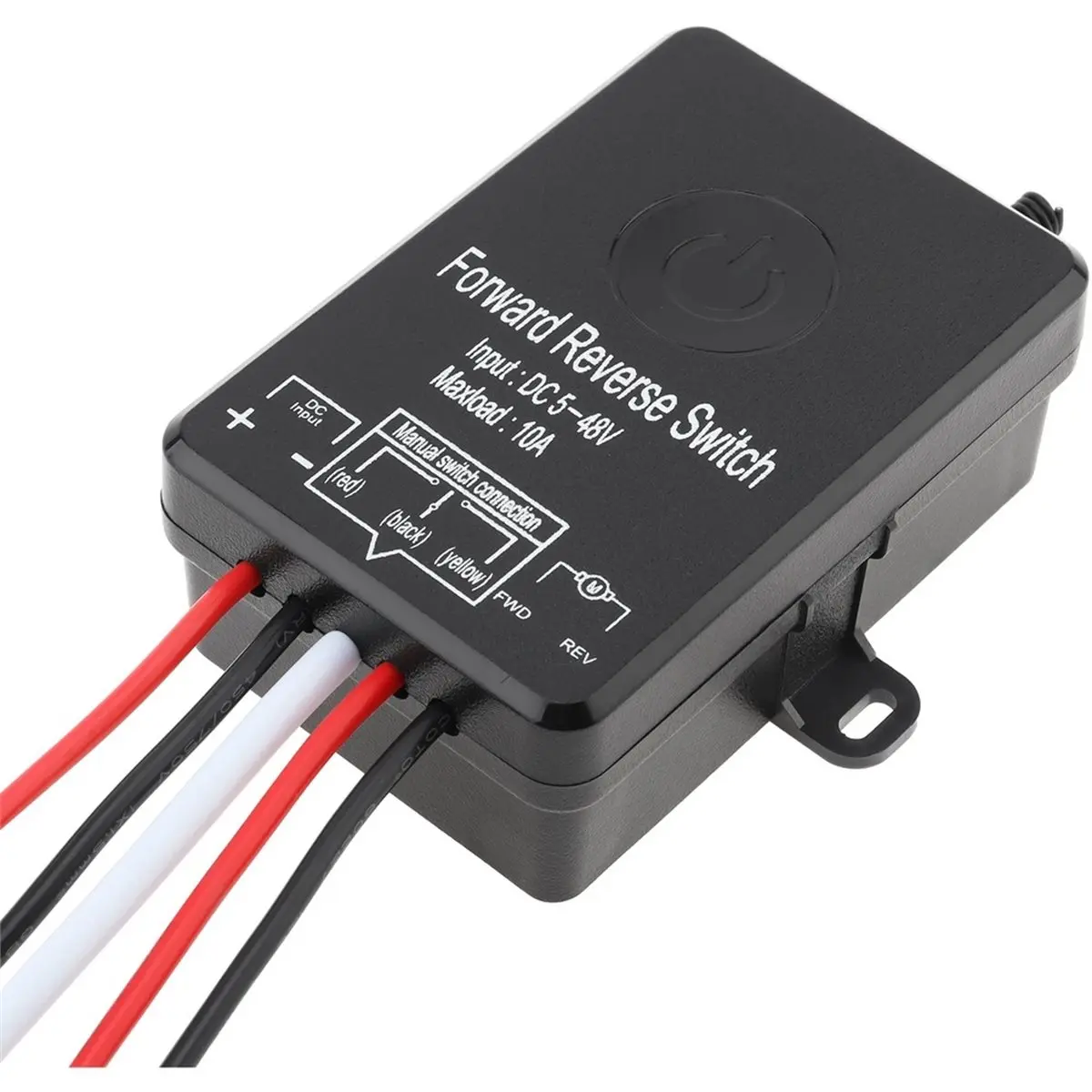 PHONE&GEAR 10A 5V-48V DC Motor Wireless Forward Reverse Remote Control Switch Actuator Controller Winch Solenoid Relay Contacto