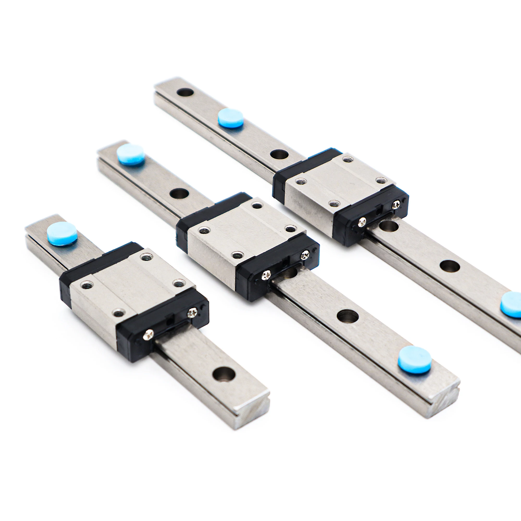 Миниатюрные линейные направляющие серии MGN – MGN7 / MGN9 / MGN12 / MGN15 C&H | Узкий тип линейного перемещения с одной кареткой для ЧПУ, 3D-принтеров, автоматизации