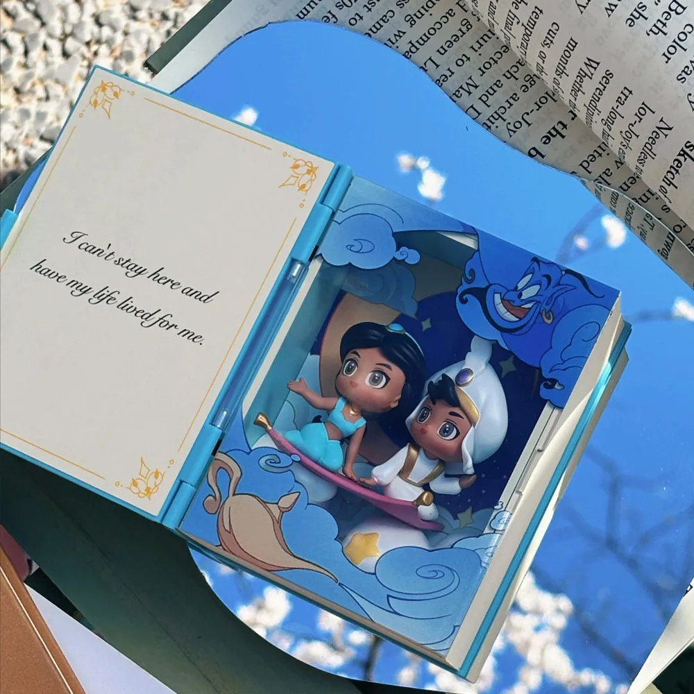 ديزني الأميرة حكايات سنو وايت بيل ارييل سندريلا ميريدا مولان أورورا بوكاهونتاس رابونزيل الياسمين ألعاب شخصيات الحركة #6