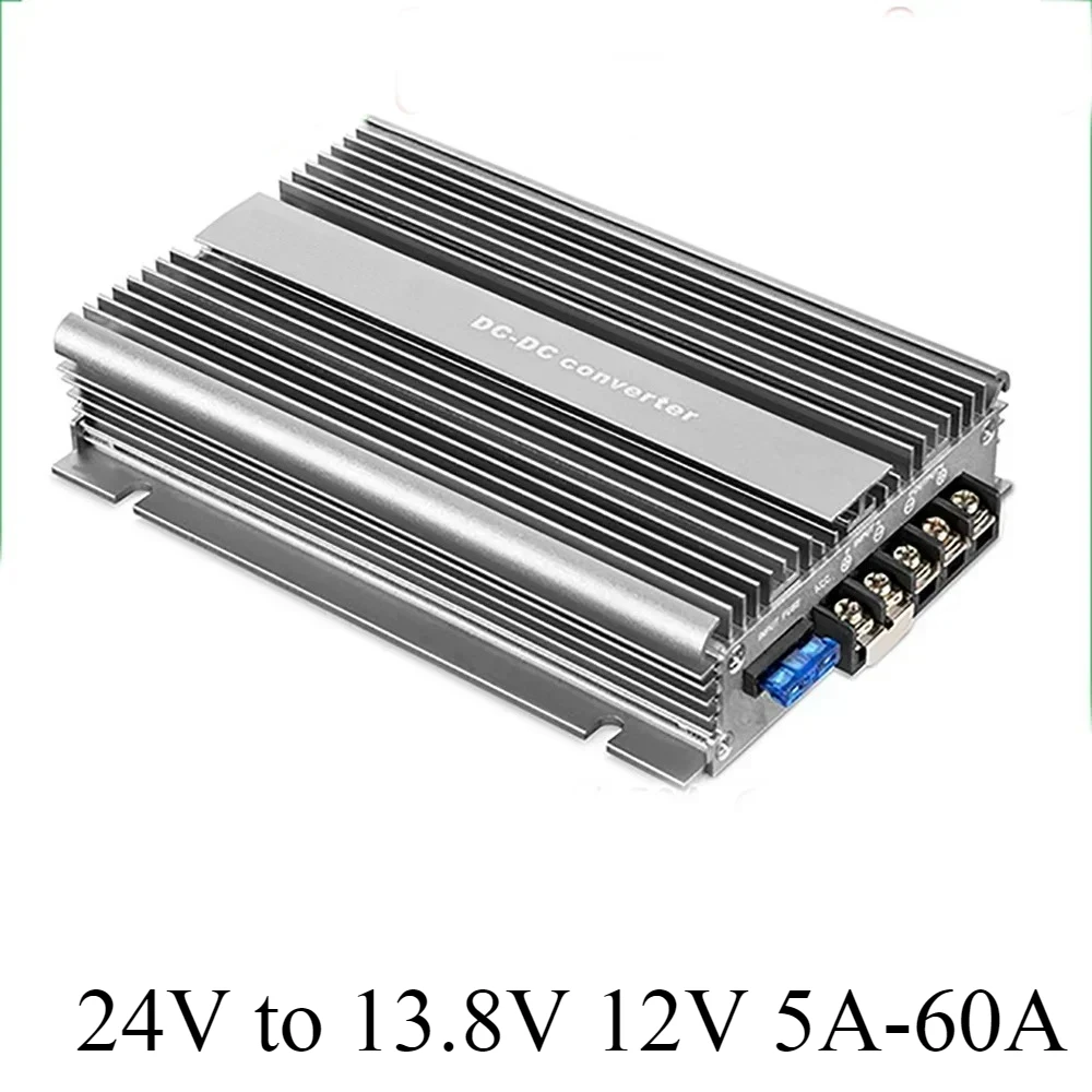 24V to 13.8V 12V 5A 60A 40A 30A 20A 15A 10A Voltage Transformer DC-DC Converter Step Down Buck Regulator Power Converter