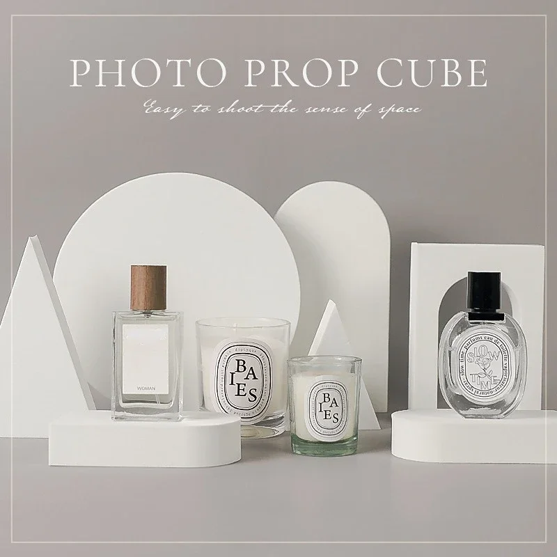7PCS Set Foam Cube Shooting Props Cosmetic Jewelry Product Photography Decorative Photography Creative Posing Small Objects