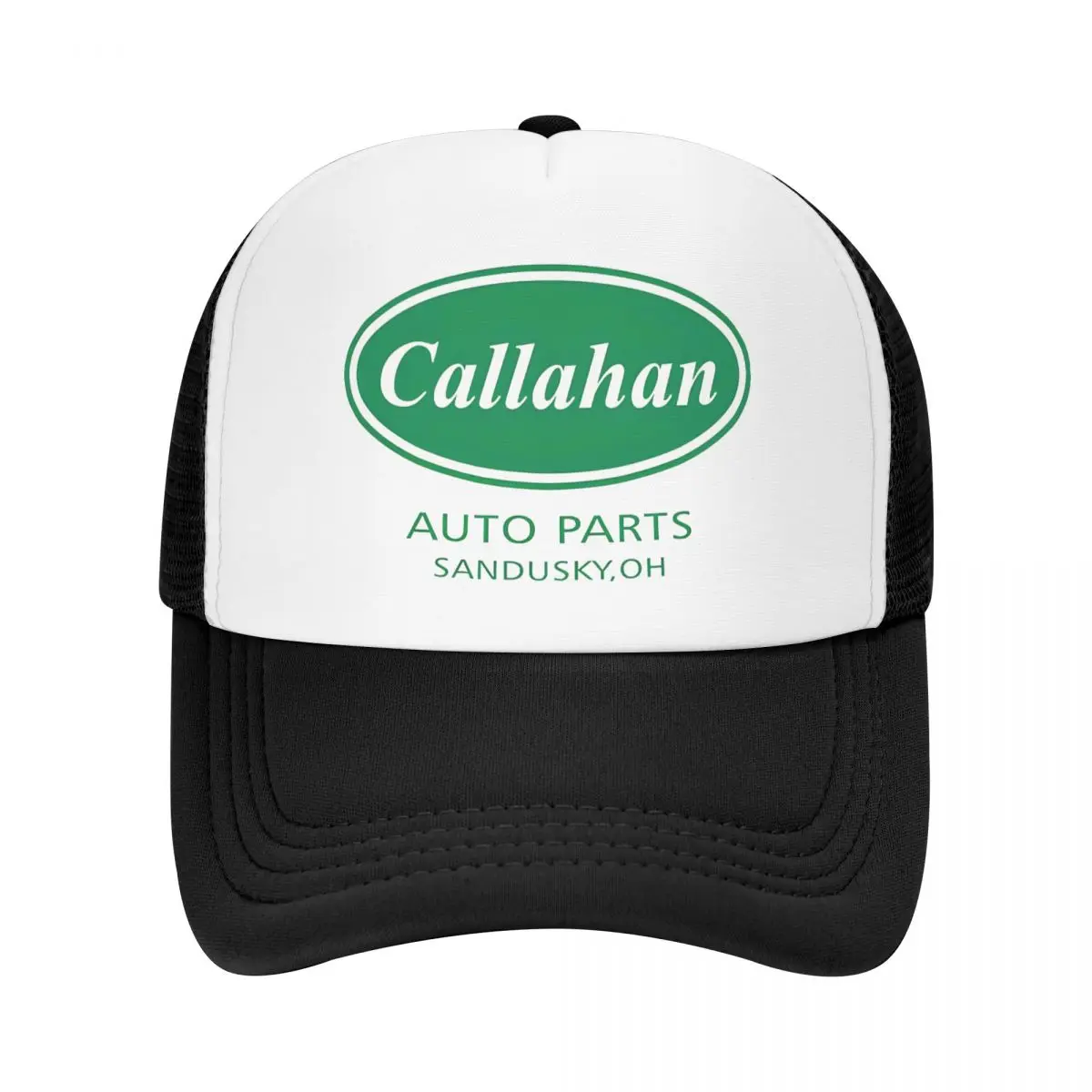 Callahan Auto Parts Mesh Trucker Hat Sturdy Tommy Boy Unisex Cooling Mesh-back Snapback Cap Adjustbale For Casual Headwear