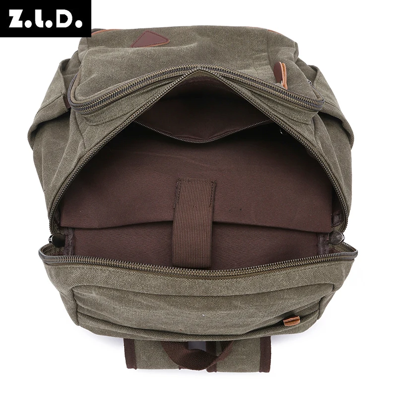 new style men backpack laptop bag male Strong vintage canvas fbackpack for school boys girls outdoor travel bag vintage classic