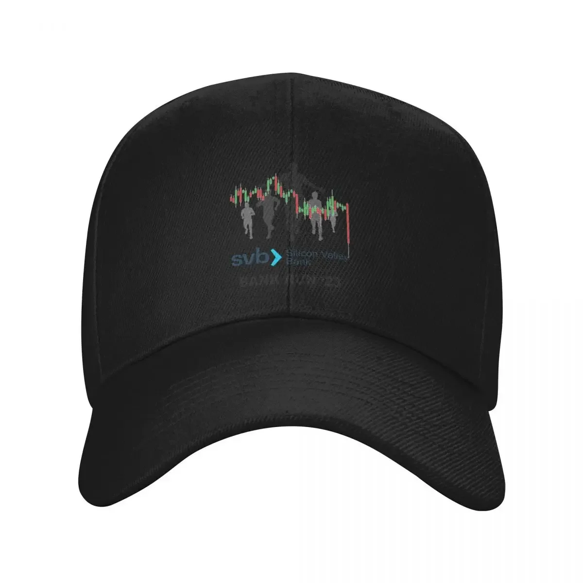 Svb Silicon Valley Bank Run ′23 Baseball Cap Trucker Hat funny hat Luxury man cap Designer Man Women's