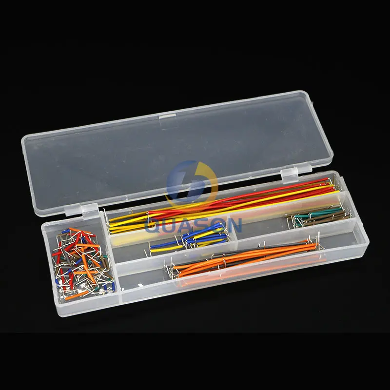 Hot Sell 140 pcs U Shape Solderless Breadboard Jumper Cable Wire Kit For Arduino Shield For  Drop Shipping