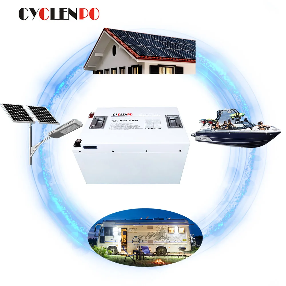 Customization Battery Lifepo4 12v 400ah deep cycle Solar Battery