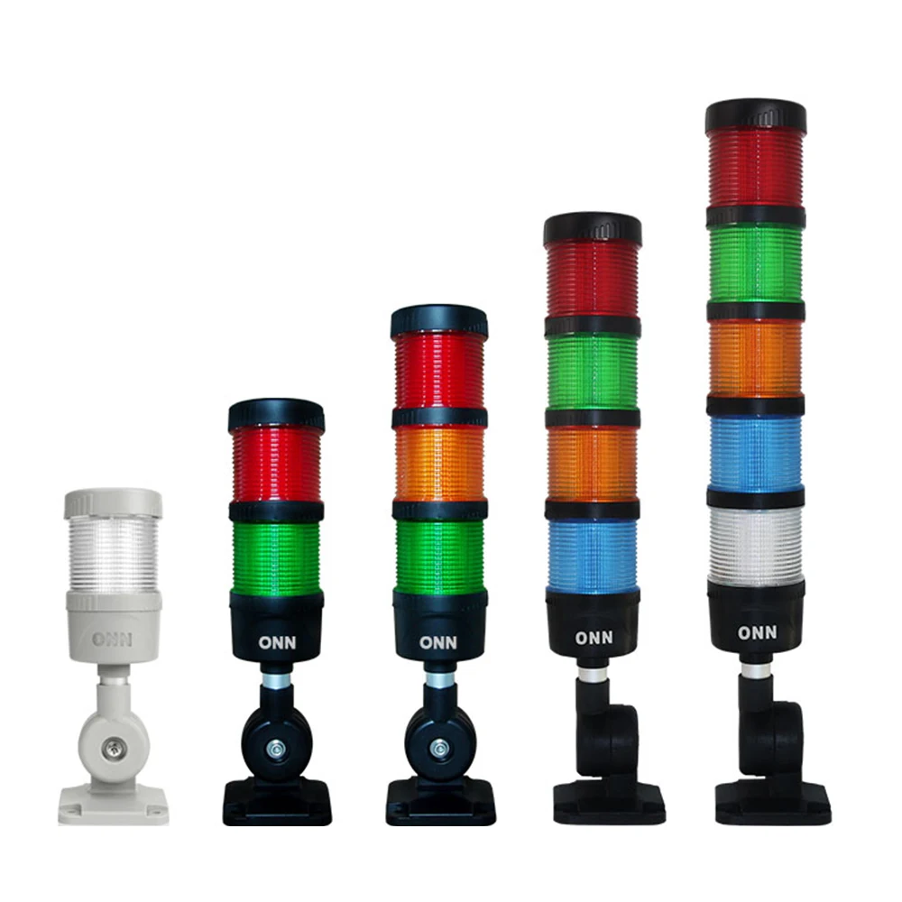 ONN-M4 Signal Beacon  Light Emitting Diode Warning  220V 12V/24V Light Emitting Diode Signal Tower Light Sign Customization