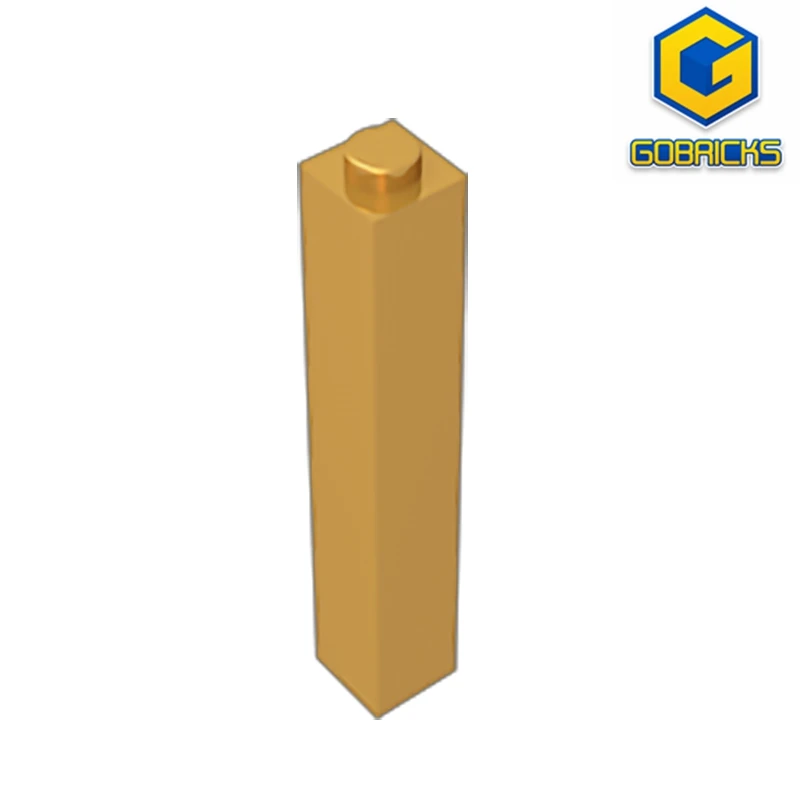 Gobricks GDS-866 Brick 1 x 1 x 5 (Undetermined Stud Type) compatible with lego 2453  pieces of children's DIY