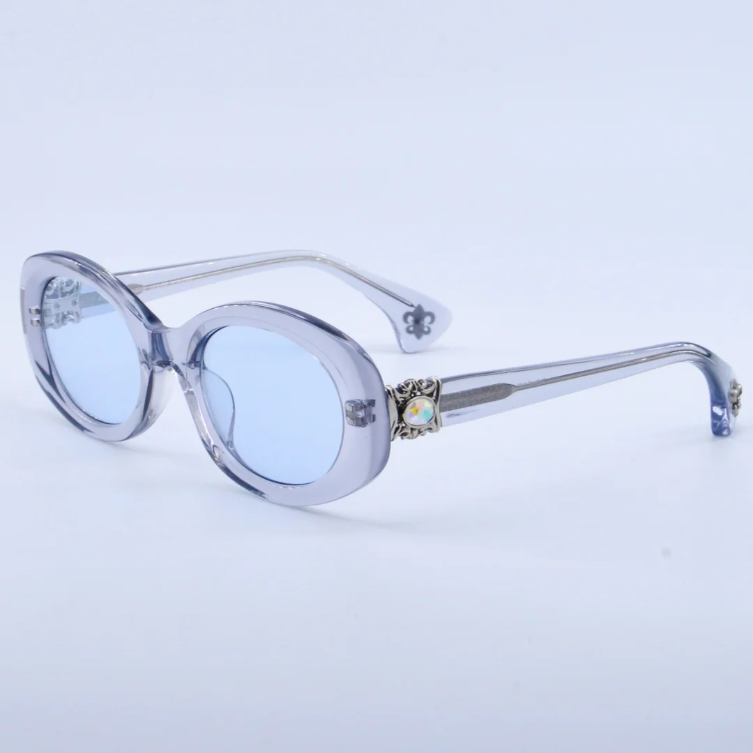 2025 جديد فاخر عصري في الهواء الطلق مكافحة عاكسة الرجال النظارات الشمسية المرأة خلات الألياف موضة في الهواء الطلق المضادة للأشعة فوق البنفسجية النظارات الشمسية UV400 #5