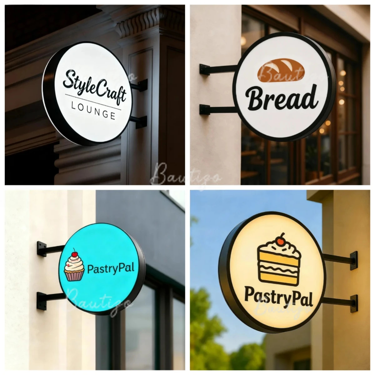 Custom Sign Bright Logo Acrylic Wall Neon Home Led Letter Letters Light Signage Business Signs Metal Box Personal Design Outdoor