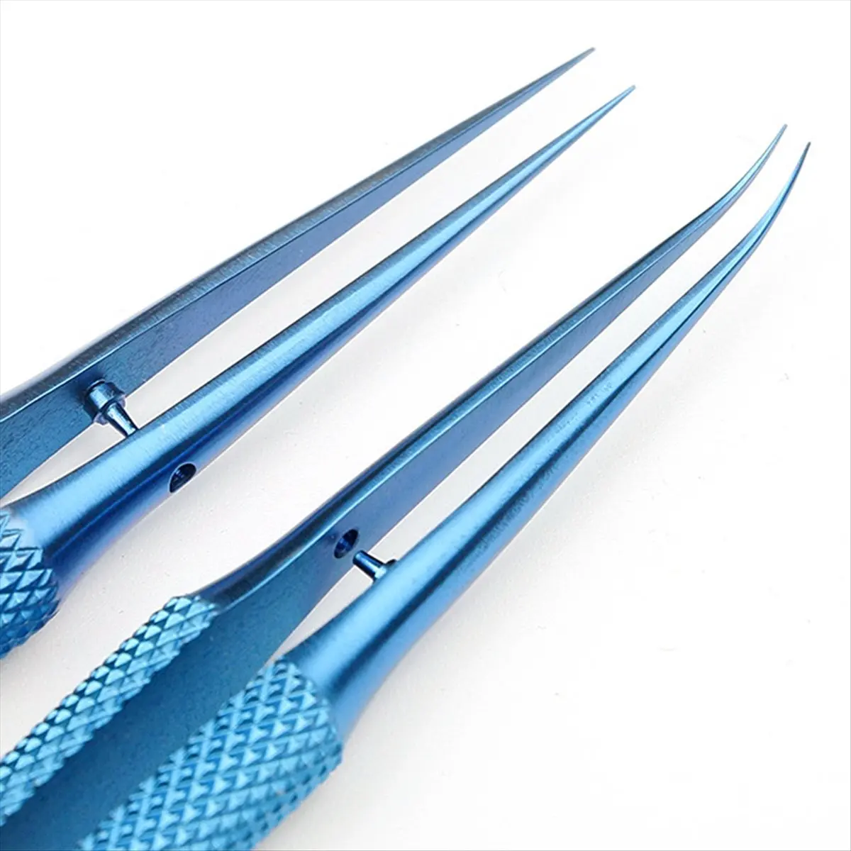 AA83 Tweezers Mobile Phone Repair Tweezers Titanium Alloy 140cm Pointed 0.15mm Microscope Flying Wire Tweezers Elbow