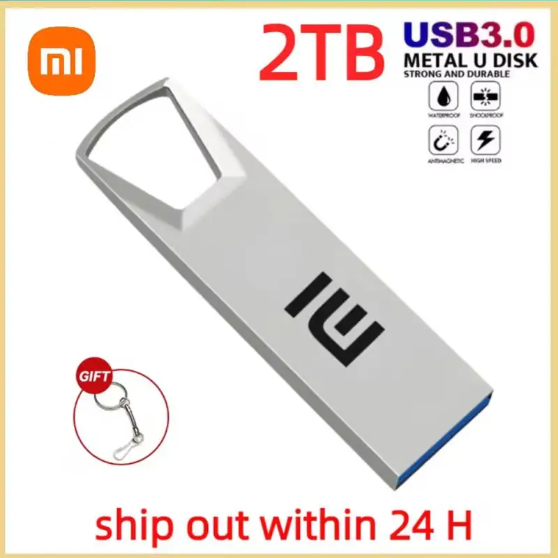 Neues xiaomi usb 3,1 flash laufwerk 2tb hoch geschwindigkeit stift laufwerk metall wasserdicht typ-c usb pen drive für computer ps4 usb speicher