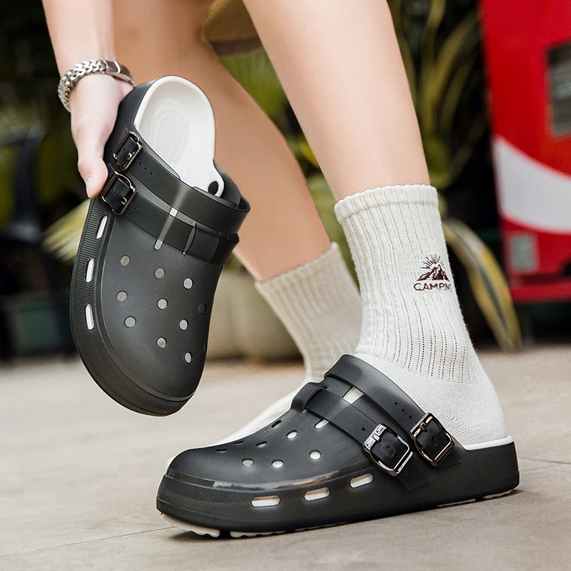 

Новая мужская и женская верхняя одежда, садовая обувь на толстой подошве, летние простые тапочки для бега, модная обувь для пар, спортивная стильная обувь