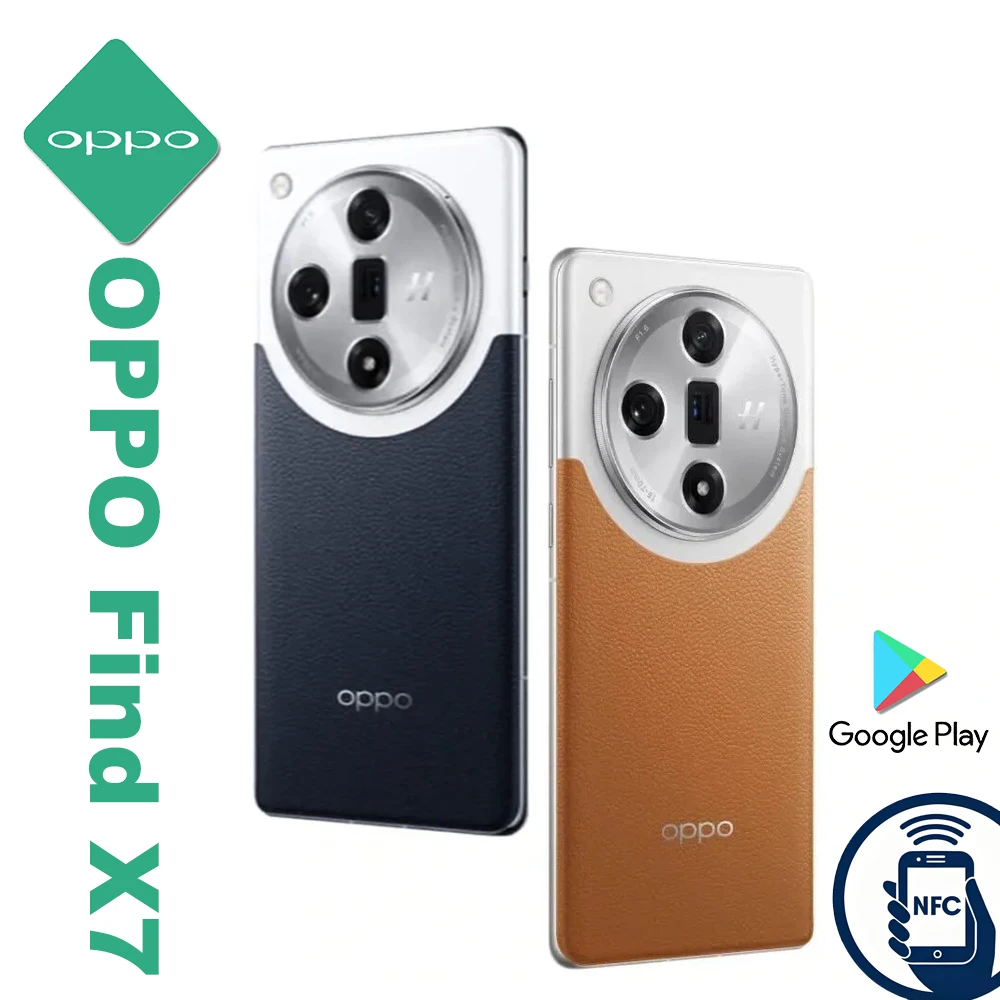 EU/US/UK specification OPPO Find X7 Original ultra-long battery life smartphone/2780×1264 pixels/8GB+256GBLarge storage space