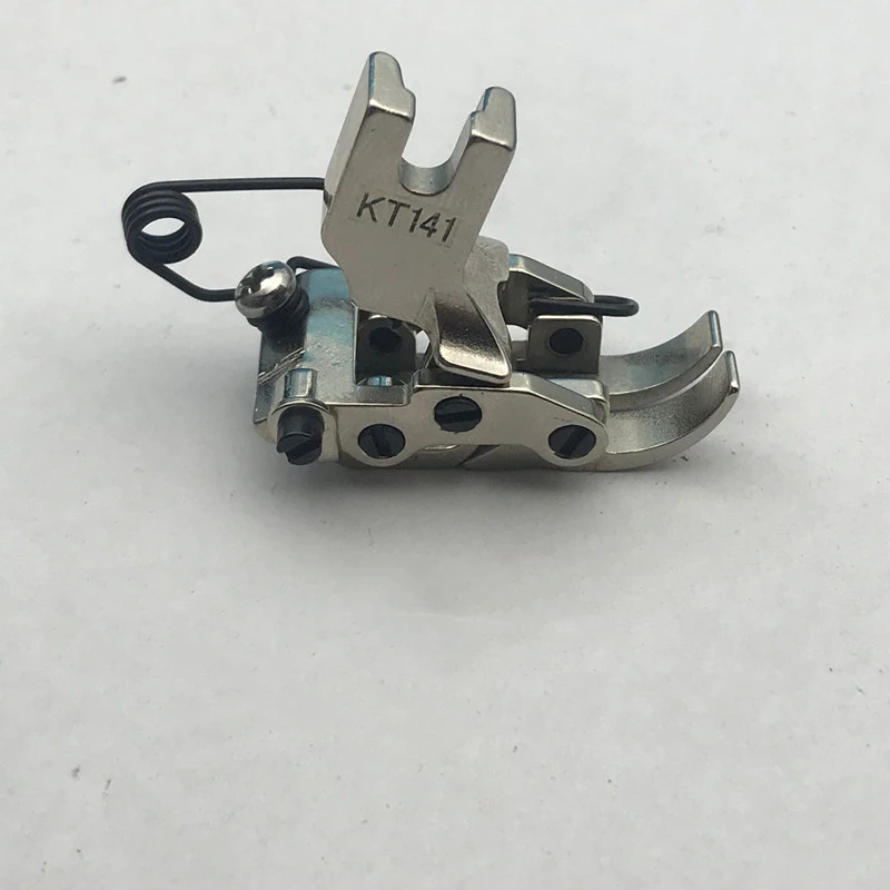 KT141 Hinged Presser Foot Fit Lockstitch Sewing Machine Front And Rear Interaction Through Cross Seam Extra-Thick Fabric