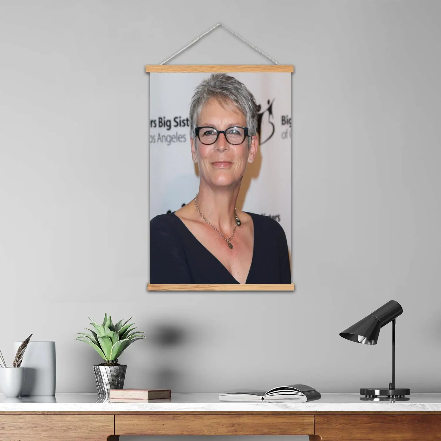 جيمي لي كورتيس مؤطرة جدار اللوحة قماش ملصق فني و جدار الفن الحديث الأسرة ديكور غرفة نوم الملصقات ، اللوحة الزخرفية #4