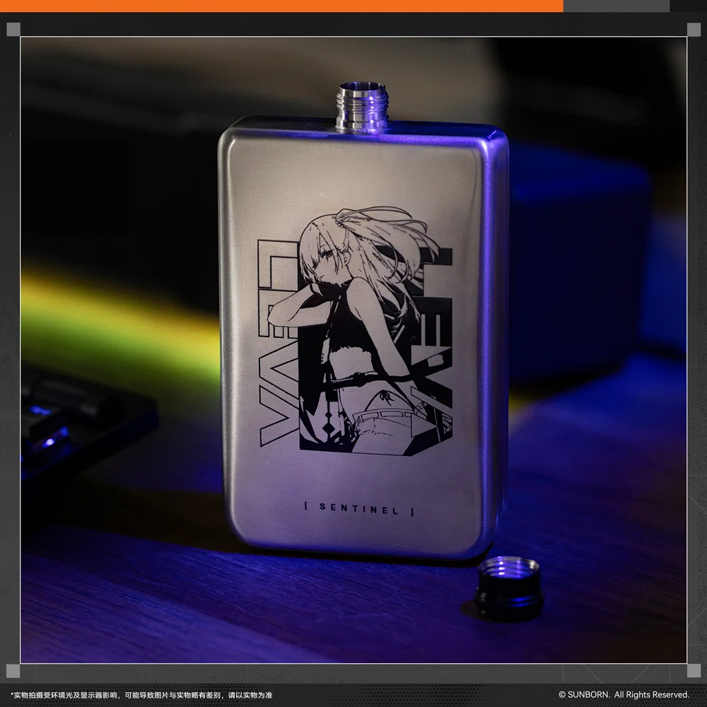 Original  GIRLS' FRONTLINE 2:EXILIUM Leva Metal Portable Kettle Water Boiler 226ml Water Cup Sports Series Anime Game Toy Gifts view 3
