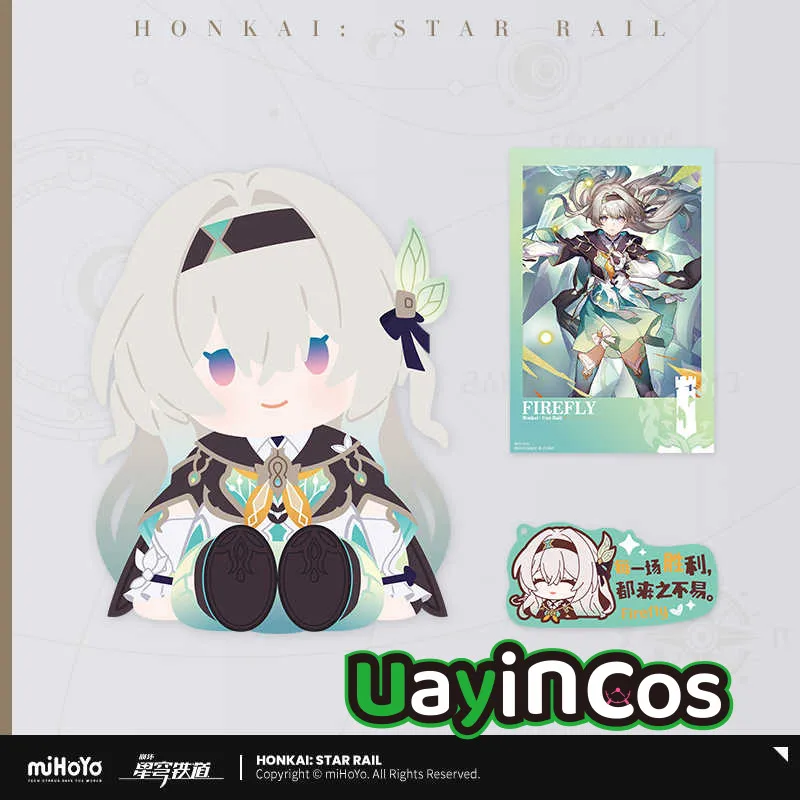 

40cm Honkai：Star Rail Sunday Robin Firefly Jiao qiu Stuffed Plushies Plush Doll Clothes Pillow Anime Figure Game Toy Kids Gift