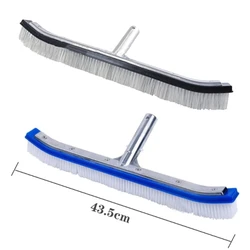 2023 New Swimming Pool Spa Cleaning Brush Head Duty Cleaner Broom Bent Tool Swimming Pool Brush Swimming Pool Cleaning Equipment