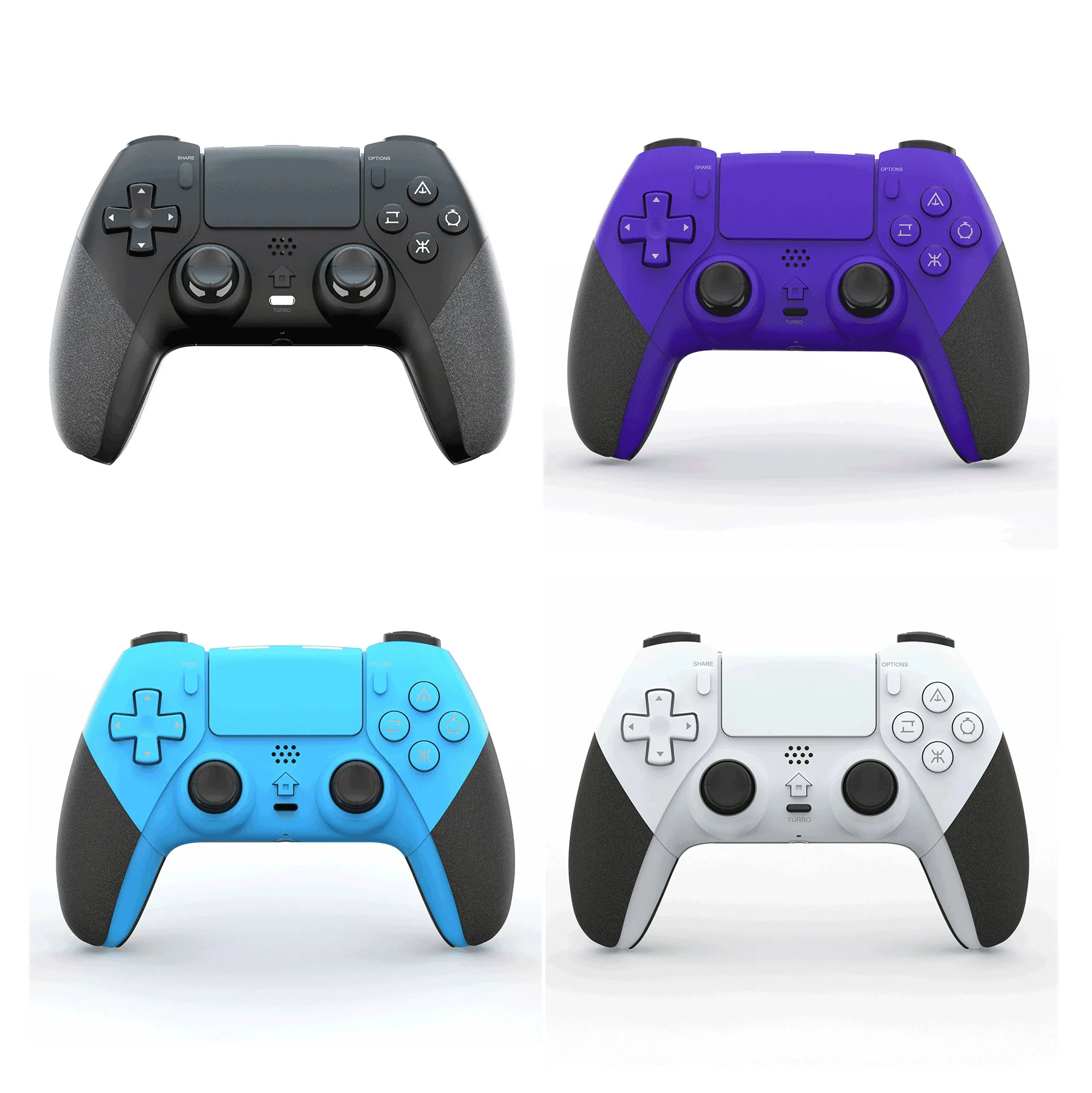 وحدة تحكم في الألعاب اللاسلكية Elite، زر مزدوج الاهتزاز قابل للبرمجة، وحدة تحكم ألعاب ذات ستة محاور لجهاز PS5