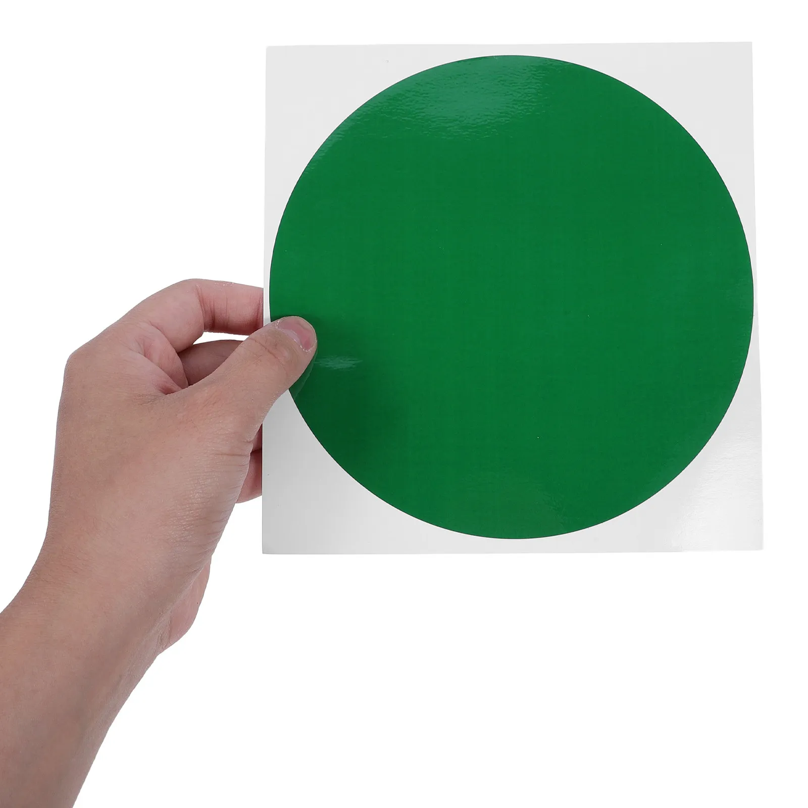 60Pcs Waterproof Handwritten Sticker Labels Round Writable Circles for Classroom Carpet Spot Markers Floor Dots Teacher Supplies