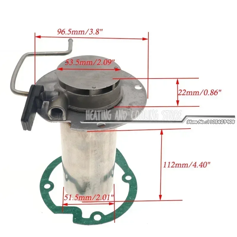 Heater Burner 5KW Truck RV Parking Diesel Heater Burner Combustion Chamber Insert 252113100100 For Eberspacher Airtronic D4 D4S