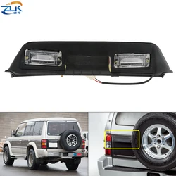 ZUK Tail Gate Door Registration License Plate Light For Mitsubishi Pajero Montero Shogun MK II 2 1990-2000 V31 V32 V33 V43 V45