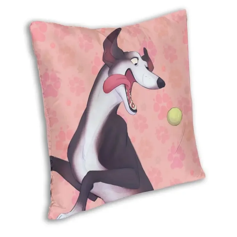 Nordic Style Greyhound Throw Pillow Case Home Decorative Custom Square Whippet Sihthound Dog Cushion Cover 45x45 Pillowcover