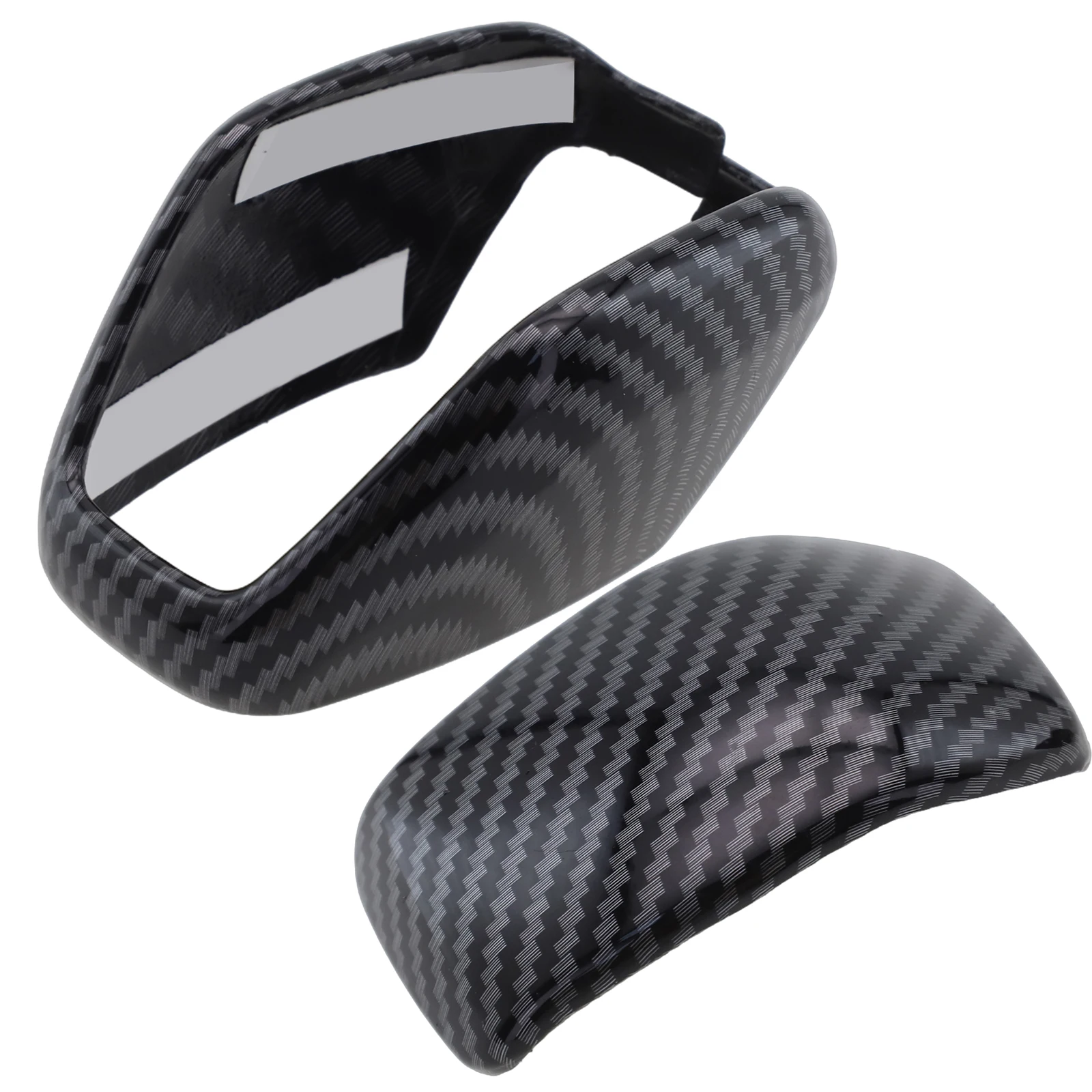 

1pcs Gear Shift Knob Cover Trim Carbon Car Accessories Gear Shift Knob Cover Trim For Toyota For RAV4 2019-2023