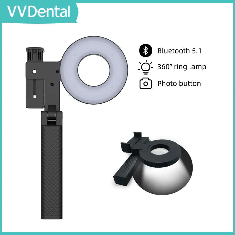 VVDental Dental Photography Flash Light Dentistry Photo LED Fill Light for Dentist Treatment Lighting